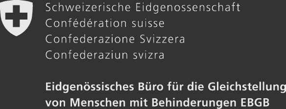 Eidgenössisches Büro für die Gleichstellung von Menschen mit Behinderungen EBGB